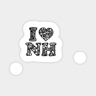 NH_LOVE Magnet