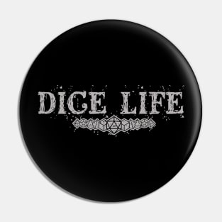 Dice Life - light Pin