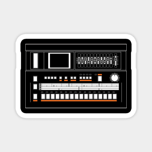 TR-707 Vintage Drum Machine Magnet