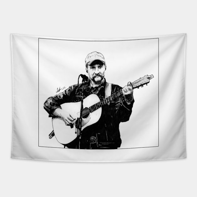 Tyler Childers Tapestry by Jack Browning