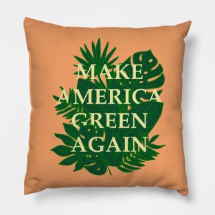 Green Again Pillow