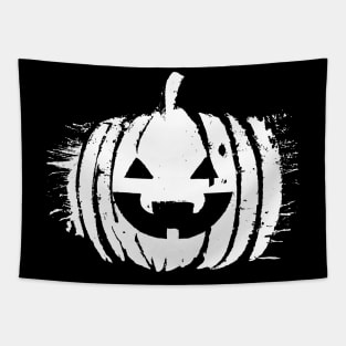 Spooky Laughing Pumpkin Head | Halloween Tapestry