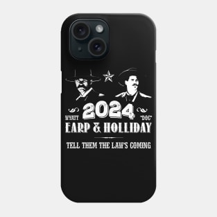 Wyatt Earp and Doc Holliday 2024 - Tombstone Phone Case