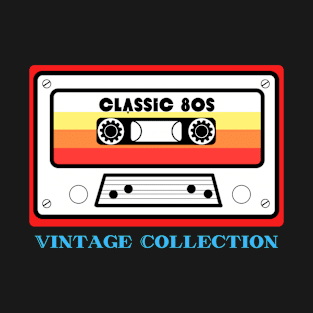 Retro Vintage Cassette Design T-Shirt