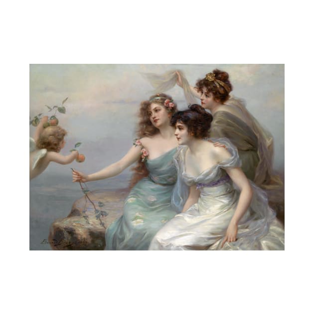 The Three Graces by Edouard Bisson by Classic Art Stall