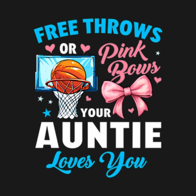 Gender Reveal Auntie Loves You by Ro Go Dan