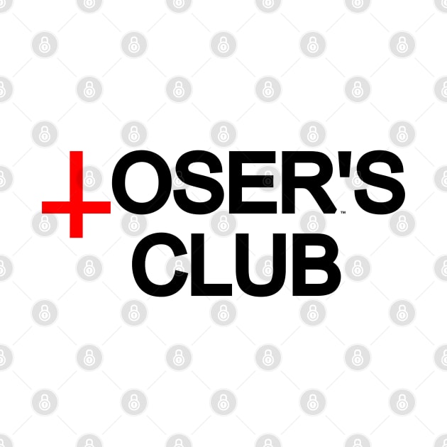 Loser's™ Club: Full Logo (DARK) by LOSER'S™️ CLUB