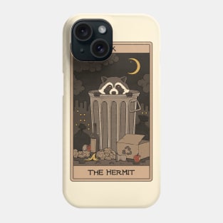 The Hermit -  Raccoons Tarot Phone Case