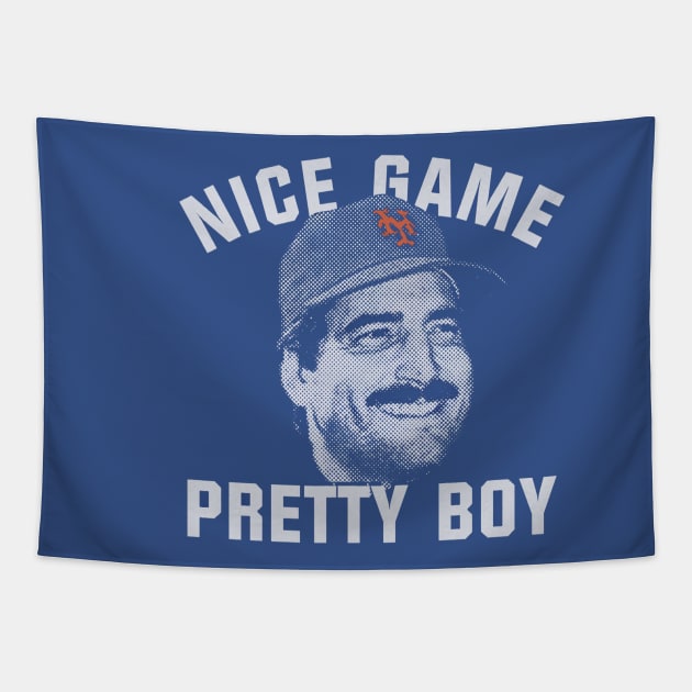 Keith Hernandez New York M Nice Game Pretty Boy Tapestry by Jesse Gorrell