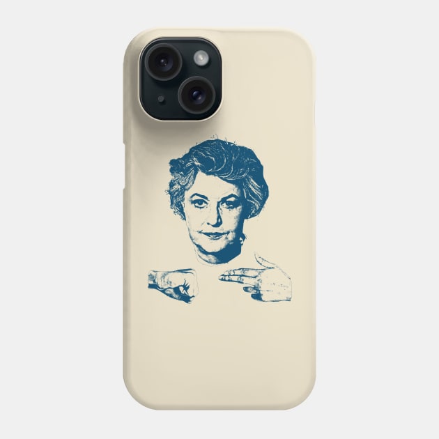 Dorothy Zbornak Run the Jewels /// Bea Arthur Tribute Phone Case by MaretaDoiitttee