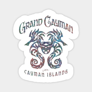 Grand Cayman, Cayman Islands, Dual Seahorses Magnet