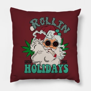 Rollin into the Holidays Pillow