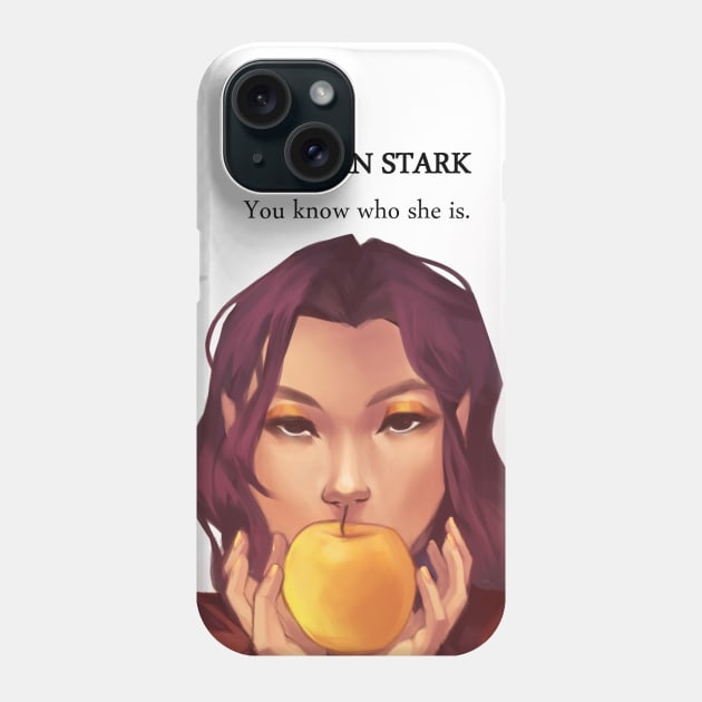 Morgan Stark - You Know Who She is. Phone Case by lindigo