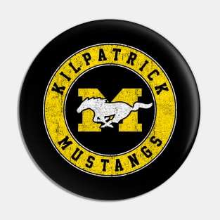 KIlpatrick Mustangs Pin