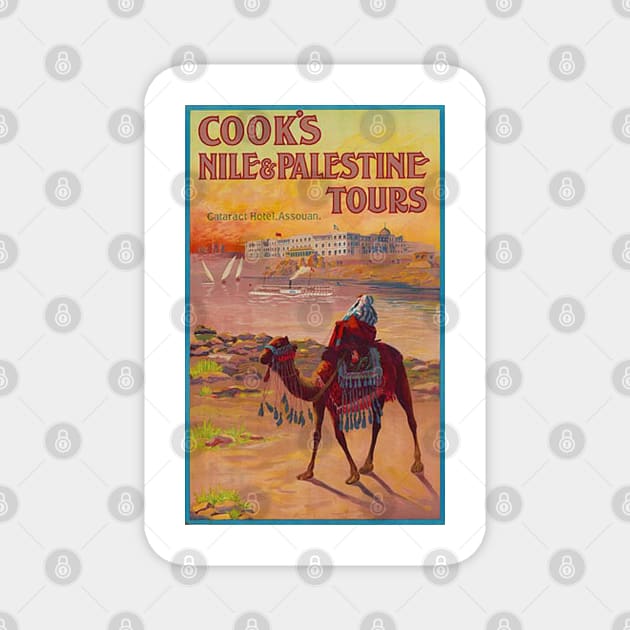 1901 Cook's Nile & Palestine Tours Magnet by EphemeraKiosk