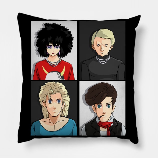 Siouxsie and the Banshees Band Pillow by Noseking