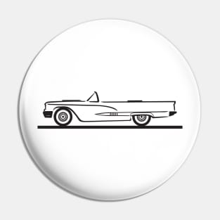 1958 Ford Thunderbird Convertible Pin