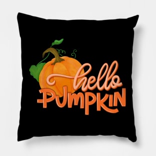 Hello pumpkin Pillow