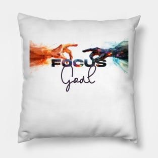 Focus on Success: Motivational and Inspirational Quotes Pillow