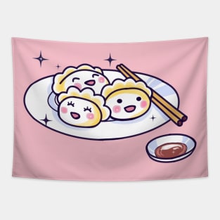 Kawaii Momo / Dumplings Tapestry