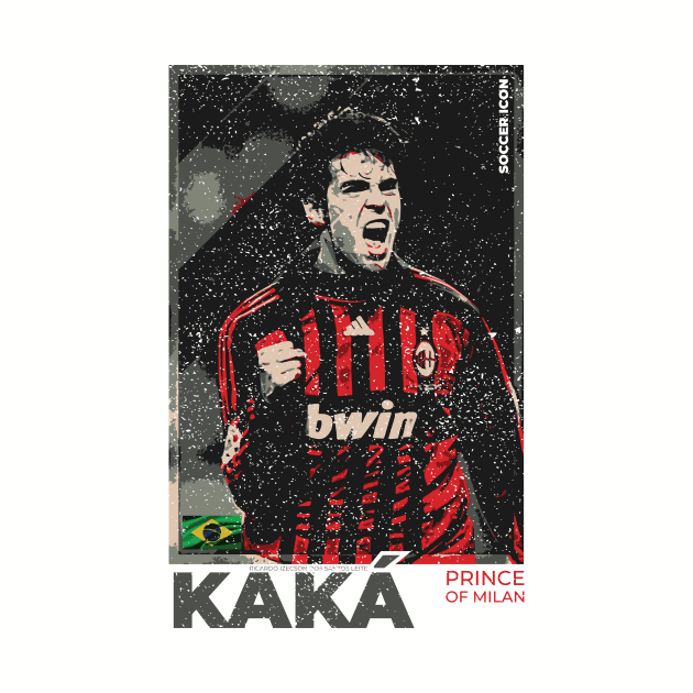 Kaka - Street Art - Soccer Icons by MIST3R