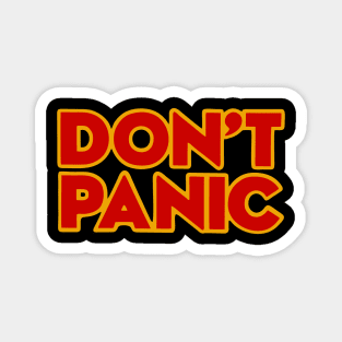 Dont panic - Hitchhiker's guide Magnet