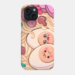 Kawaii Ramen by Anshiehoop Phone Case