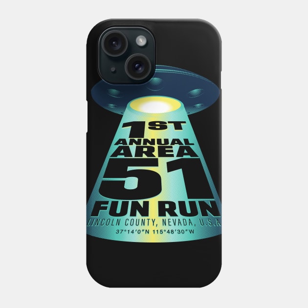 Area 51 Fun Run Phone Case by mannypdesign