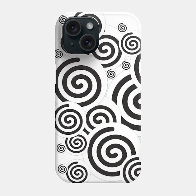 Swirls Phone Case by djmrice