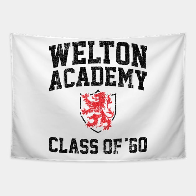 Welton Academy Class of 60 (Variant) Tapestry by huckblade