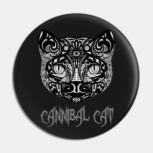 Cannibal Cat Pin