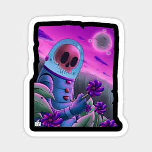 space skull Magnet