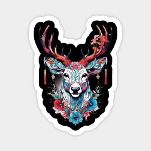 Chinese Deer Magnet