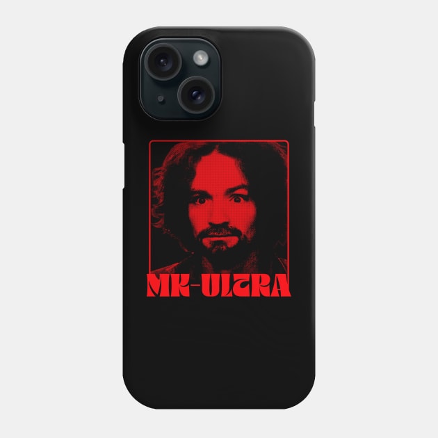 Manson MK ULTRA Phone Case by SBSTN