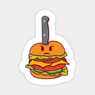 Cute Character - Mad Burgers Magnet