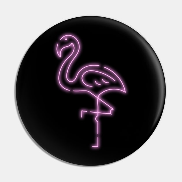 The Pink Flamingo edit Pin by MSC