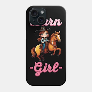 Barn Girl I Equestrian Pony Horse Fan Phone Case