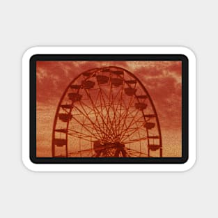 Ferris Wheel at Dusk Magnet