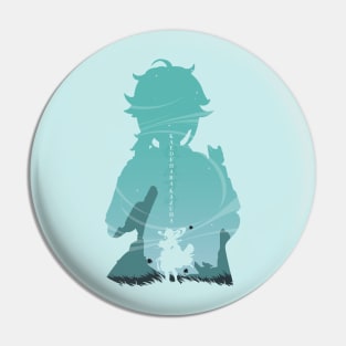 Kazuha Landscape Pin