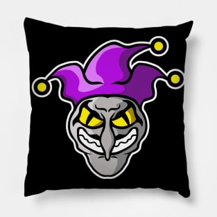 Grim Clown Esports Logo Pillow