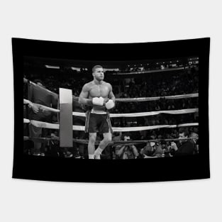 Canelo Alvarez Motivational Poster Tapestry