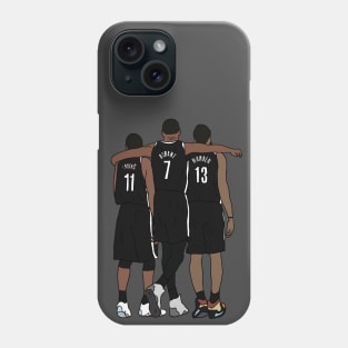 Kyrie, KD & The Beard Phone Case