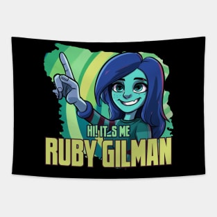 Hi! It's Me Ruby Gilman Tapestry