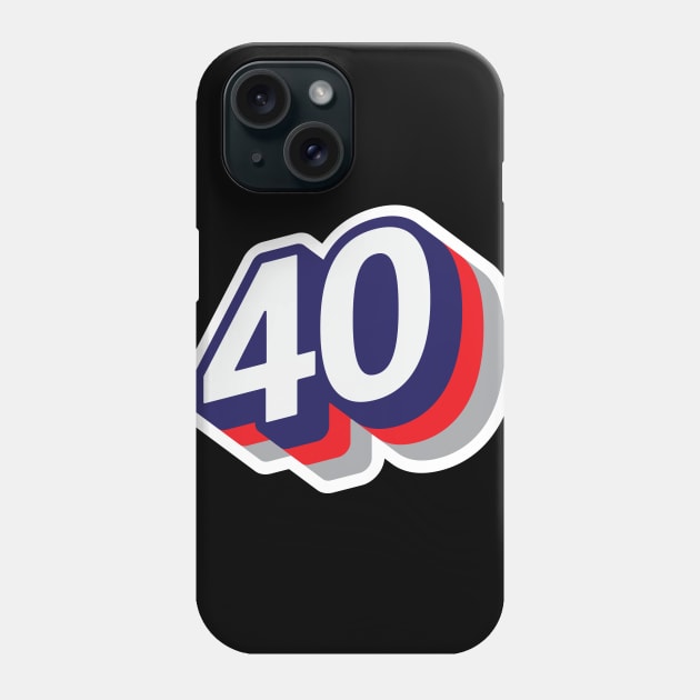 40 Phone Case by MplusC