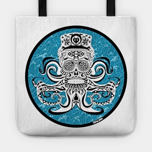 blue zaphire captain of death ecopop Tote