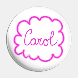 Carol. Female name. Pin