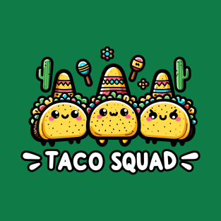 Taco Squad Fiesta - Taco Addict - Taco Lover T-Shirt