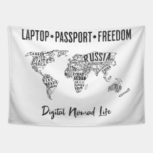 Digital Nomad Tapestry