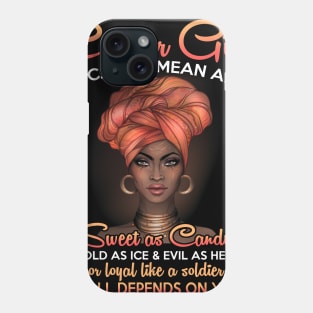 Cancer Birthday Queens Are Born in June 21 - July 22 Phone Case