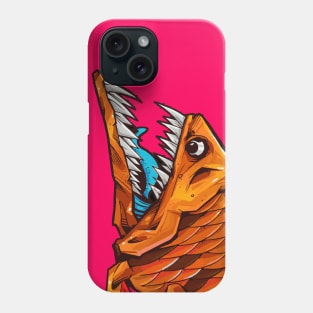 Angry Fish Phone Case